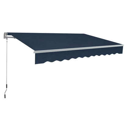 MCombo Patio Awning 10x8 Feet Sunshade Canopy for Motorized Retractable Awnings, 4693