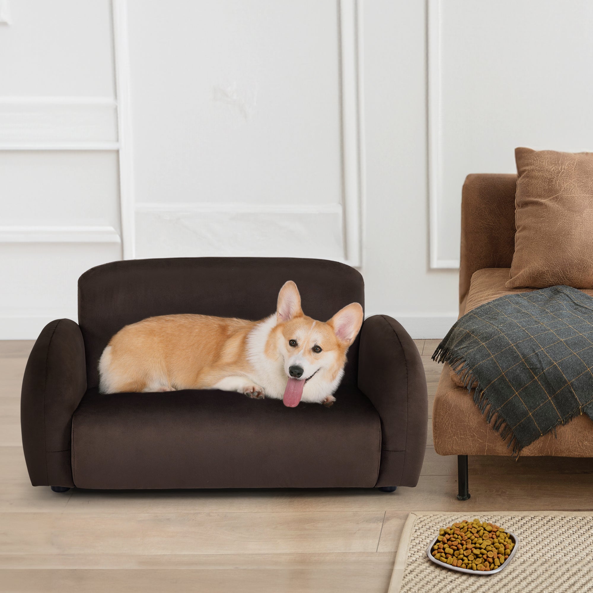 Pet Sofa Bed for Small Medium Dogs, Fabric 5967