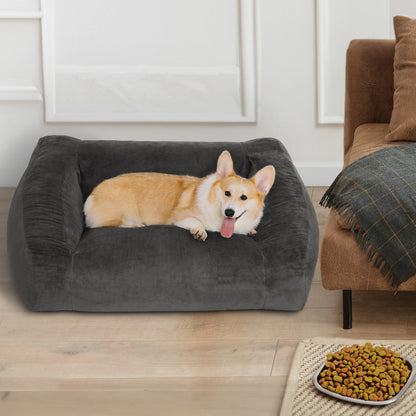 Dog Sofa Bed for Small Medium Dogs, Fabric 4982