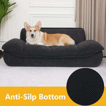 Dog Sofa Bed with Anti-Slip Bottom, Fabric PS215