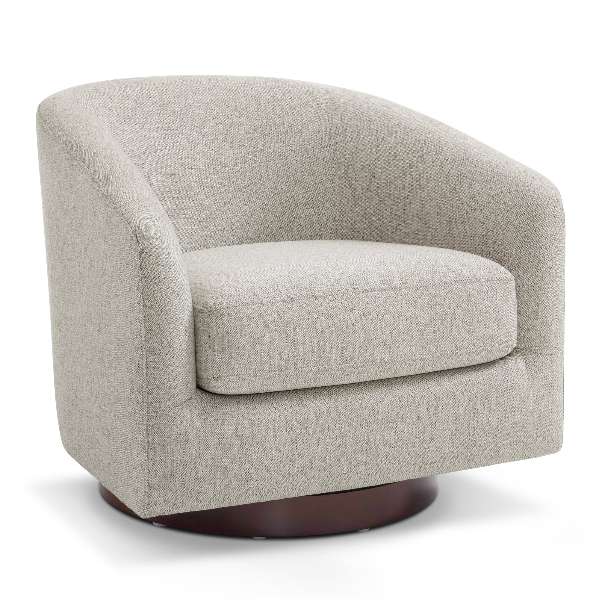 Swivel Accent Chair, Fabric 4452