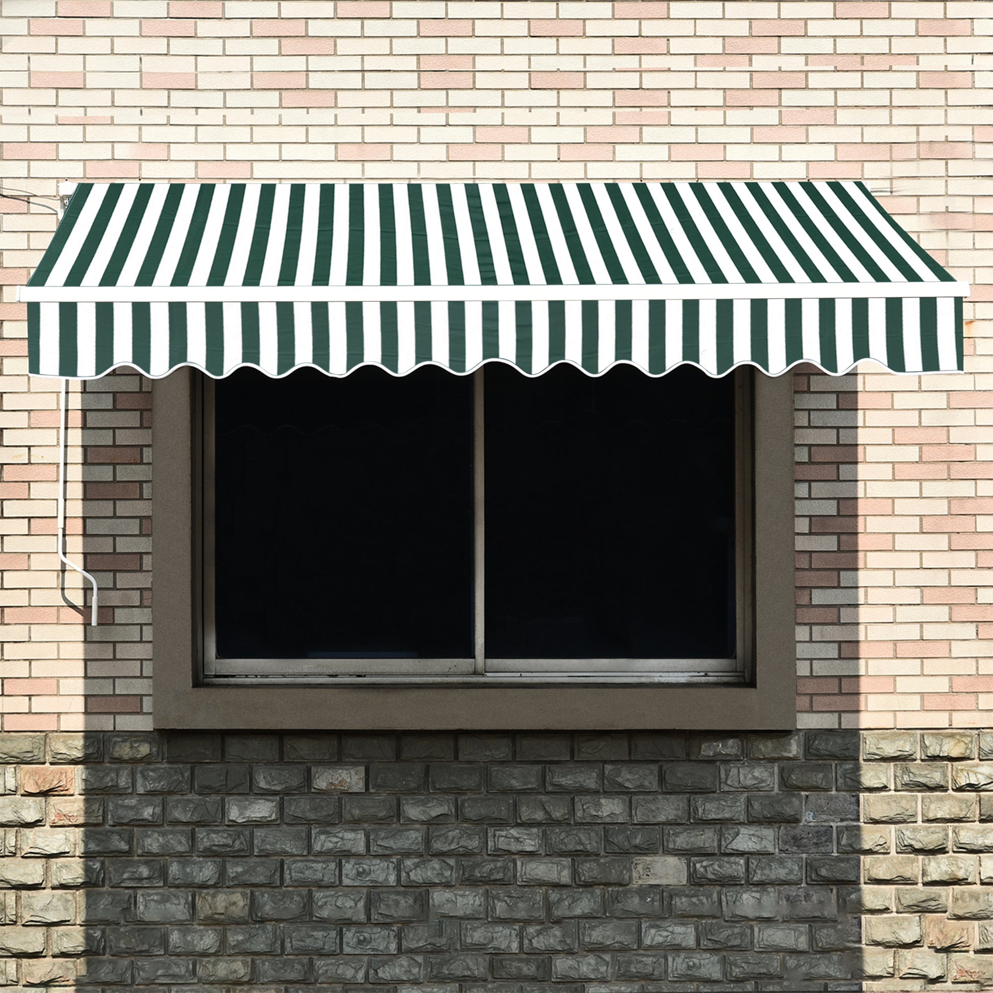 MCombo Patio Awning 10x8 /12x10 /13x8 Feet Fabric Replacement Sunshade Canopy for Retractable Awnings