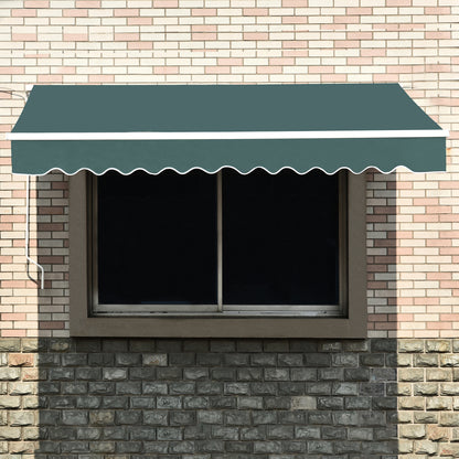 MCombo Patio Awning 10x8 /12x10 /13x8 Feet Fabric Replacement Sunshade Canopy for Retractable Awnings