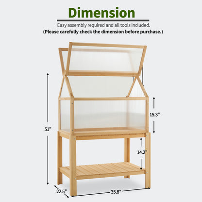 Portable Cold Frame Greenhouse, 0266