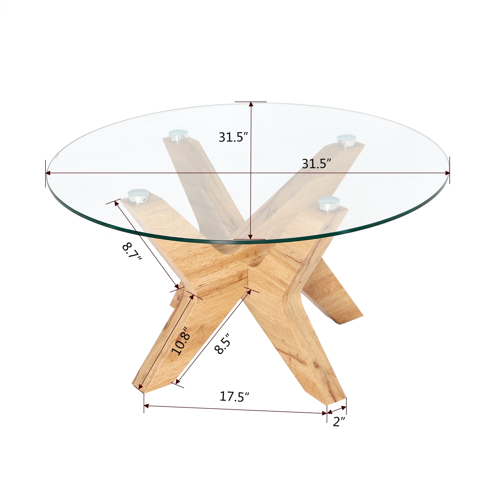 Coffee Table for Living Room, TREE-CT