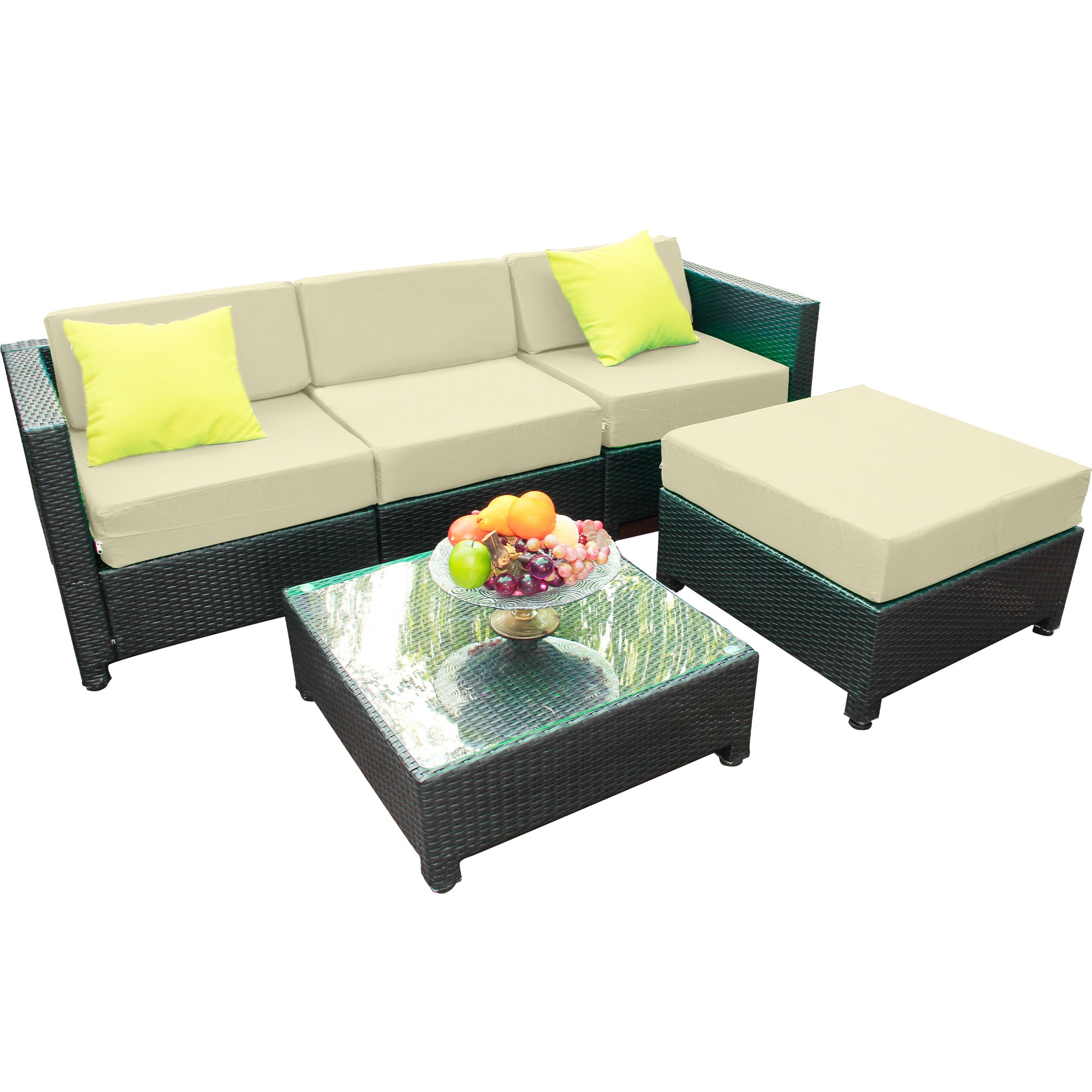 5PC Outdoor Garden Patio Furniture Sectional, 1005