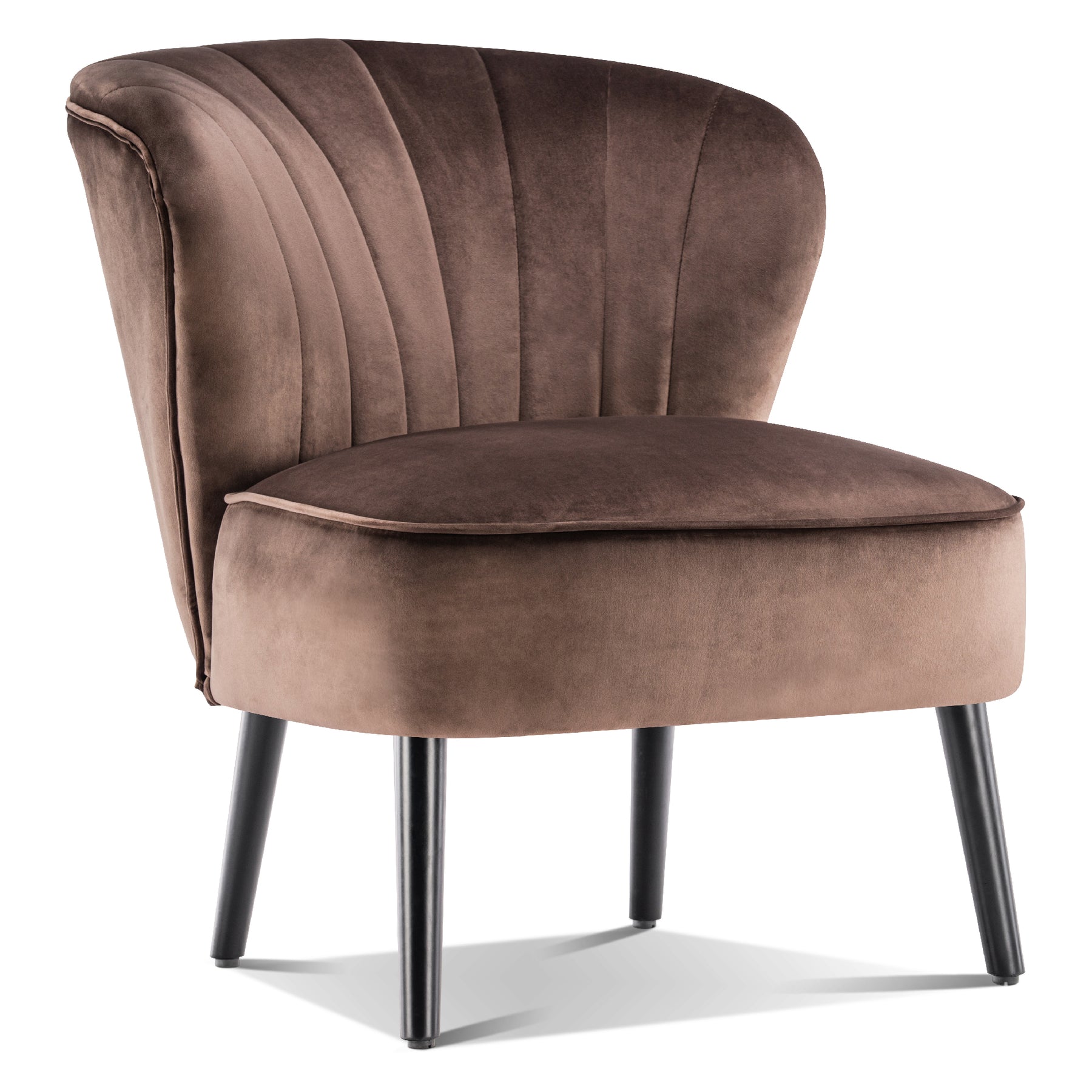 Modern Velvet Accent Chair, Small Leisure Sofa Chair - Komfott